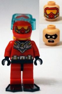 LEGO Minifigure-Scuba Robin-Super Heroes / Justice League-sh161-Creative Brick Builders